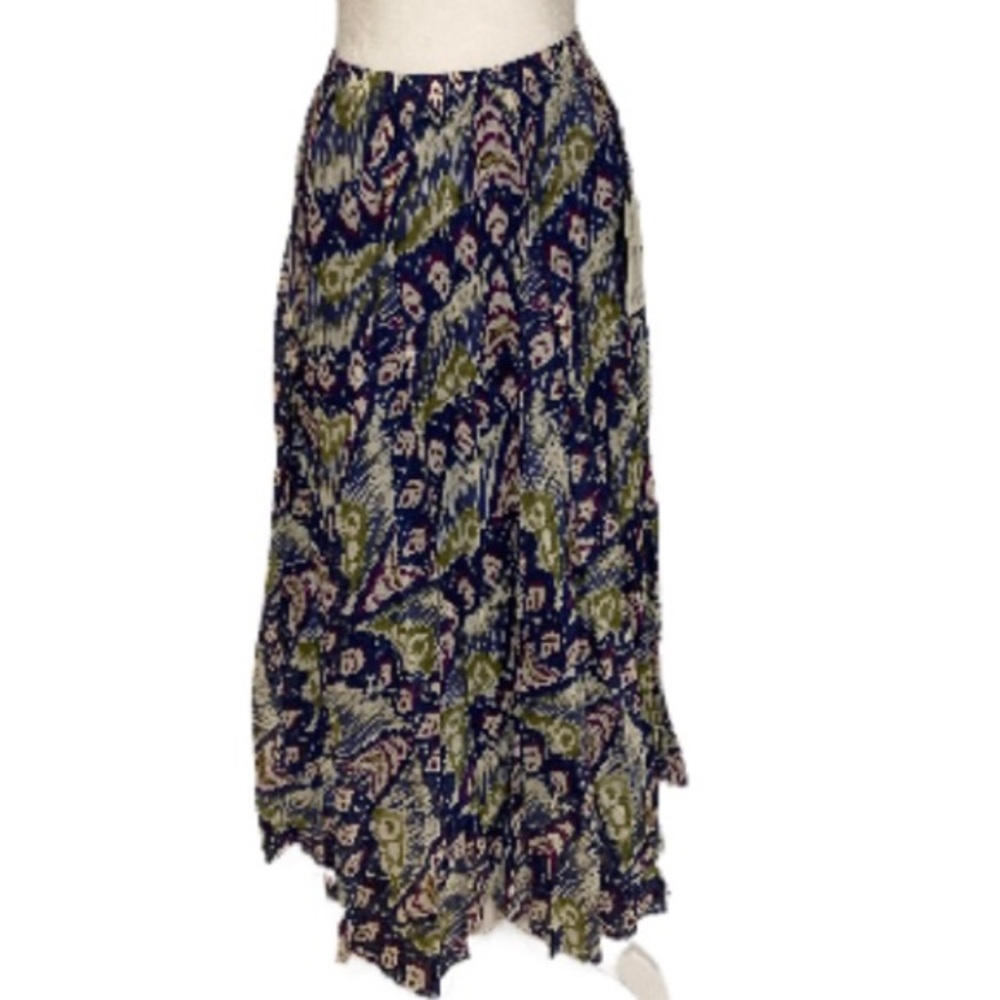 NWT Reba Multicolor Skirt Size Large
